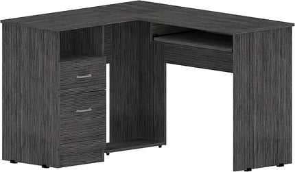 NicBex Kimberly-DW-00052-LWJ Home Office Desks, 47.2"x41.3"x30.4", Gray - LeafyLoom