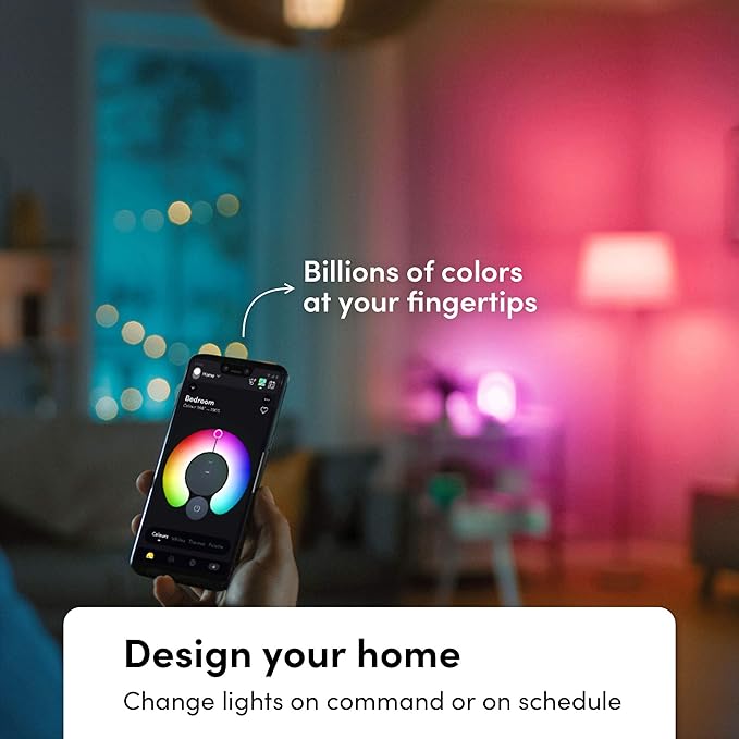 LIFX Color A19 800 lumens, Billions of Colors and Whites, Wi-Fi Smart LED Light Bulb, No Bridge Required, Works with Alexa, Hey Google, HomeKit and Siri (2-Pack) LIFX