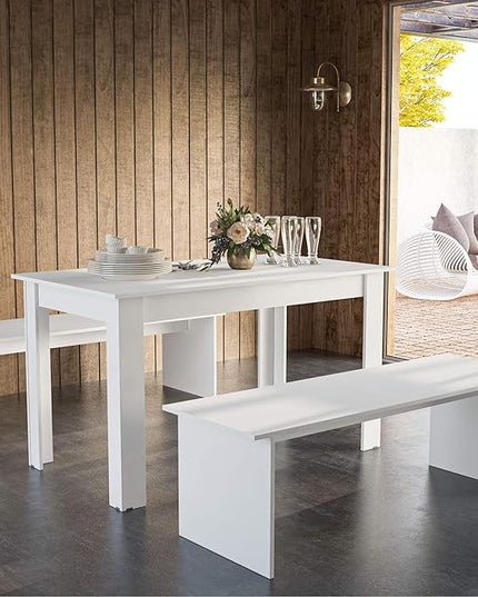 Boahaus Denali Dining Set, 2 benches - LeafyLoom