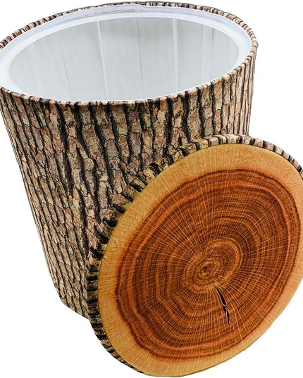 Storl Organizer Storage Stool for Toy and Cloth and Kids Stool (Tree, 12Wx13H) - LeafyLoom