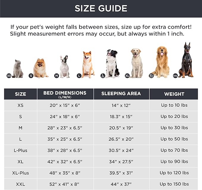 Bedsure Cat Beds for Indoor Cats - Washable Bolster Dog Sofa Beds for Extra Small Dogs, Supportive Foam Pet Couch Bed with Removable Washable Cover, Waterproof Lining and Nonskid Bottom, Grey BEDSURE