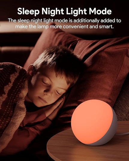 Hifree Smart Table Lamp, Dimmable Desk Lamp with App/Voice Control, LED RGB Color Changing Touch Lamp, Night Light for Bedroom Compatible with Alexa HifreeDirect