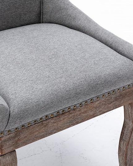 NicBex Haerin-SD-00084-LWJ Dining Chairs, 24"x21.6"x36.4", Gray - LeafyLoom