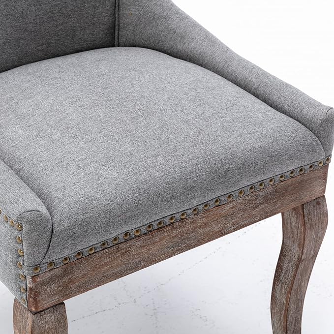 NicBex Haerin-SD-00084-LWJ Dining Chairs, 24"x21.6"x36.4", Gray - LeafyLoom
