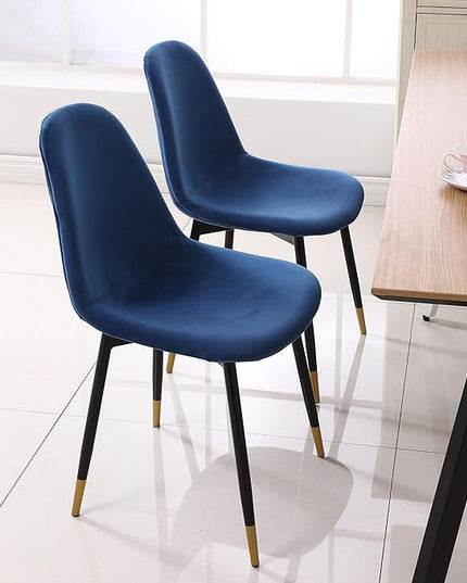 NicBex Haerin-SD-00349-LWJ Dining Chairs, 22.3"x17.3"x33.3", Blue - LeafyLoom