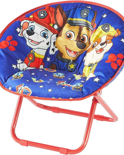 Idea Nuova Saucer Chair, Paw Patrol/Blue - LeafyLoom