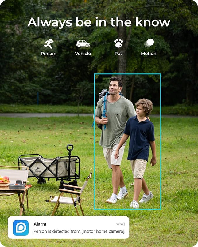 REOLINK 4K LTE Cellular Security Camera Wireless Outdoor, No WiFi, 3G/4G LTE, Solar Powered, SIM Card+32GB SD Card Included, Color Night Vision, Local/Cloud Storage, Go PT Ultra+SP, Updated Version REOLINK