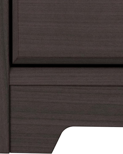 Bush Furniture L Shaped Desk with Drawers for Executive and Home Office | Cabot Collection Corner Table with Storage and Chrome Hardware | 72Wx23DX42W Return - LeafyLoom