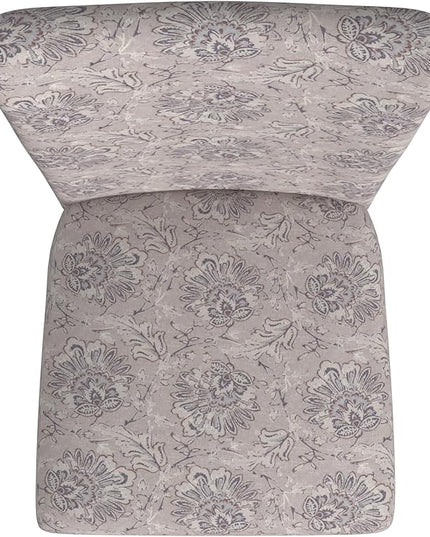 HomePop Classic Parsons Dining Chairs, Pack of 2, Linen Artistic Floral Print - LeafyLoom