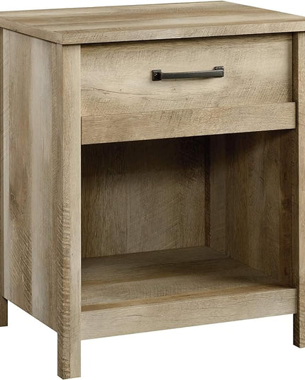 Sauder Cannery Bridge Night Stand, Lintel Oak finish - LeafyLoom