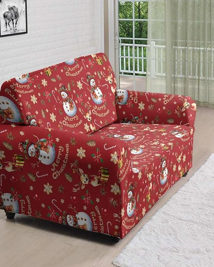 FKELYI Christmas Ornaments Sofa Slipcover Stretch Sofa Couch Cover for Indoor Non-Slip Furniture Protector Washable Sofa Slipcovers M FKELYI