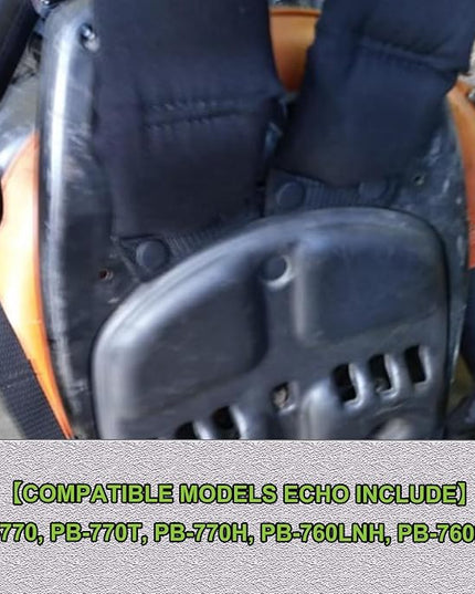 DECKMAN P021046660 P021046661 Back Pack Harness Kit Compatible with Echo P021046661 P021046660 PB-760LNH PB-770H PB-770T Backpack Blower Replace Harness Strap Kit, Includes 2 Straps Left Right - LeafyLoom