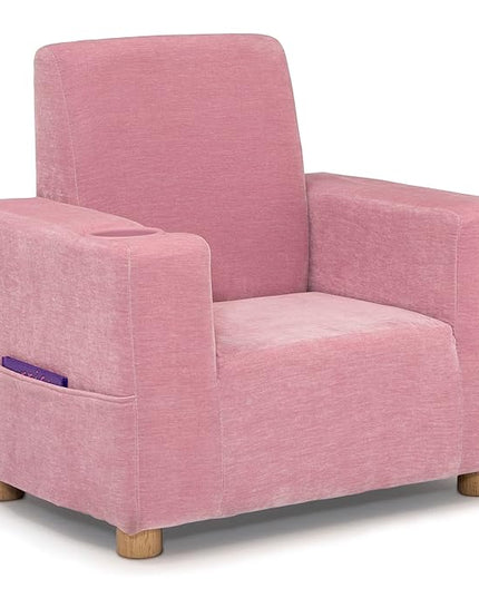 GAP GapKids Upholstered Chair, Blush - LeafyLoom