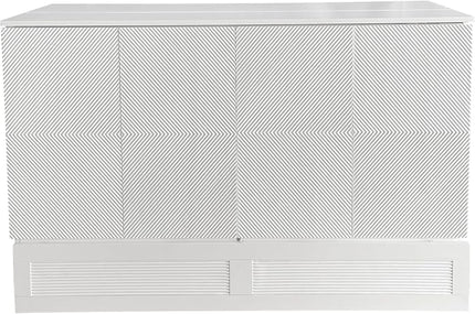 Queen Size Murphy Bed with Storage Drawer for Small Space,Bedroom, Livingroom, Guestroom, White - LeafyLoom