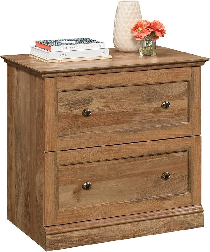 Sauder Barrister Lane Lateral File, L: 32.36" x W: 19.53" x H: 29.76", Sindoori Mango Finish - LeafyLoom