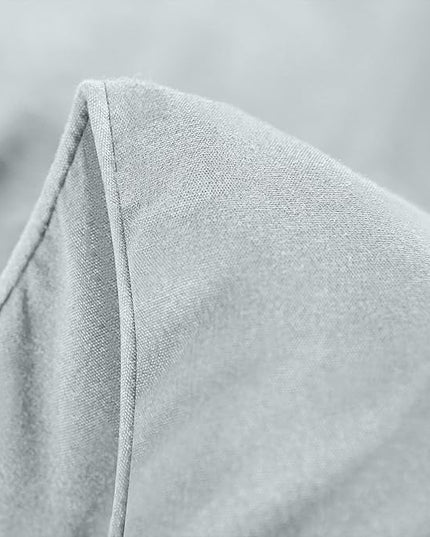 Utopia Bedding All Season 250 GSM Comforter - Plush Siliconized Fiberfill Comforters Queen Size - Box Stitched (Full/Queen, Light Gray) - LeafyLoom