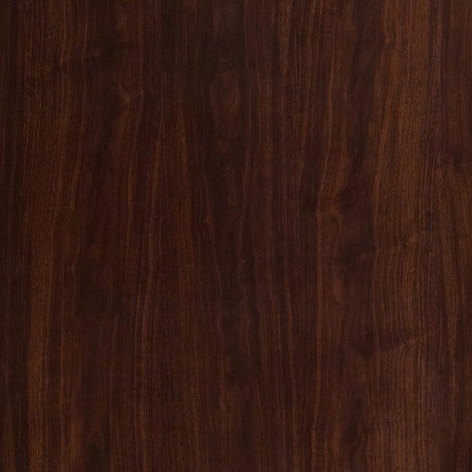 Flash Furniture Glenbrook 30" x 48" Rectangular High-Gloss Walnut Resin Table Top with 2" Thick Edge - LeafyLoom