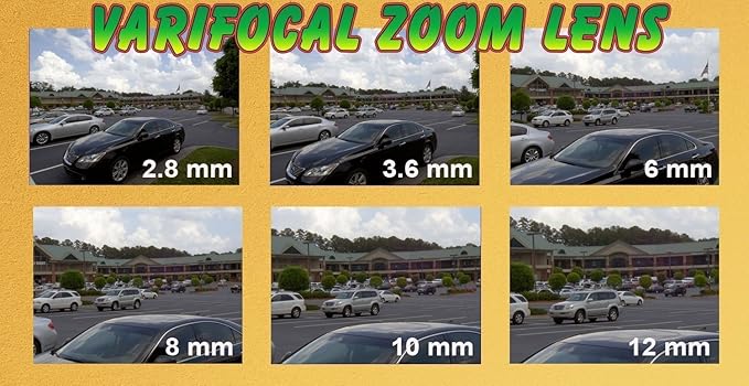 GW Security 5 Megapixel 2592 x 1920 Pixel Super HD 1920P Outdoor PoE 120FT Night Vision Weatherproof Security IP Camera with 2.8-12mm Varifocal Zoom Len GW+Security