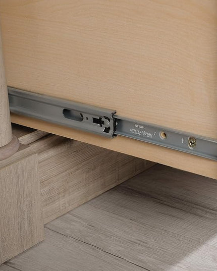 Sauder Palladia Lateral File, L: 36.81" x W: 22.01" x H: 29.61", Split Oak finish - LeafyLoom