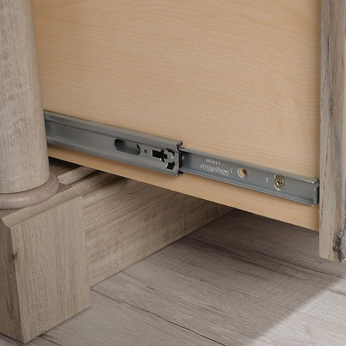 Sauder Palladia Lateral File, L: 36.81" x W: 22.01" x H: 29.61", Split Oak finish - LeafyLoom