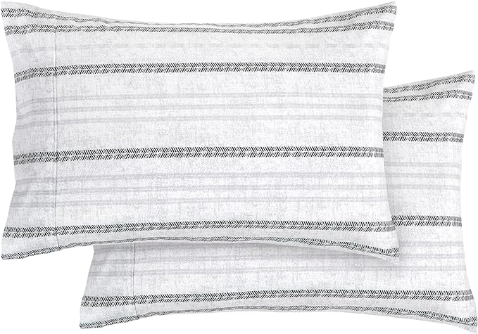 Elegant Comfort Softest and Coziest 6-Piece Sheet Set - 1500 Premium Hotel Quality Microfiber - Deep Pocket, Wrinkle Resistant 6-Piece Floral Bed Sheet Set, Full, Traci Gray - LeafyLoom