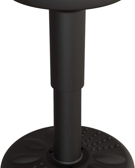 Studico ActiveChairs Adjustable Wobble Stool, Flexible Classroom Seating, Improves Focus, Posture and Helps ADHD/ADD, Sensory Chair, Active Fidget Chairs Adjusts from 16.65" to 23.75" Ages 13-18 Black - LeafyLoom