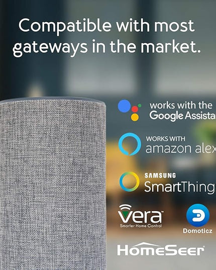 Zwave Door Sensor Aeotec Recessed Door Sensor 7, Z-Wave Plus Enabled Smart Door Sensor Battery Powered, SmartStart S2, Zwave Hub Required SmartThings Fibaro Home Centre 3 Hubitat Aeotec