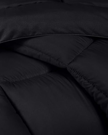 Utopia Bedding Twin Comforter Set Kids with 1 Pillow Sham, Bedding Comforter Sets, Down Alternative Black Comforter, Soft and Comfortable, Machine Washable (Pack of 6) - LeafyLoom