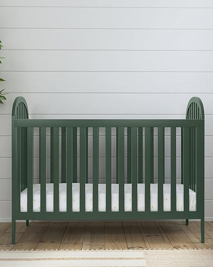 DaVinci, Beau 3-in-1 Convertible Crib in Forest Green, Greenguard Gold Certified - LeafyLoom