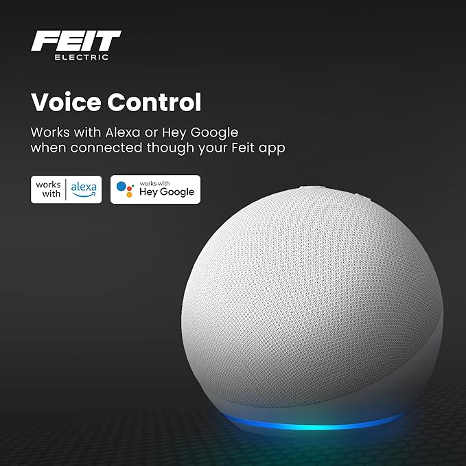 Feit Electric Smart Recessed Downlights, 5-6 Inch, Wi-Fi LED, Dimmable Color-Changing, 1000 Lumens, 11.1W (75W Equivalent), Voice & App Control, Daylight to Soft White, 50,000 Hour Lifespan FeitElectricCompany