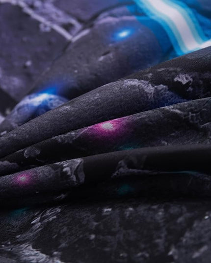 NINENINE 5PCS Gamer Bedding Sets,Twin Size Bedding Set for Boys,Twin Comforter Sets for Boys,Boys Twin Bedding Sets(1Comforter, 1Flat Sheet, 1Fitted Sheet, 2Pillowcases) - LeafyLoom