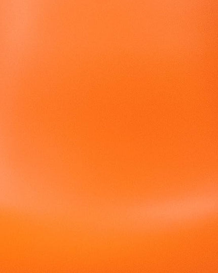Flash Furniture Elon Series Orange Plastic Chair with Wooden Legs - LeafyLoom