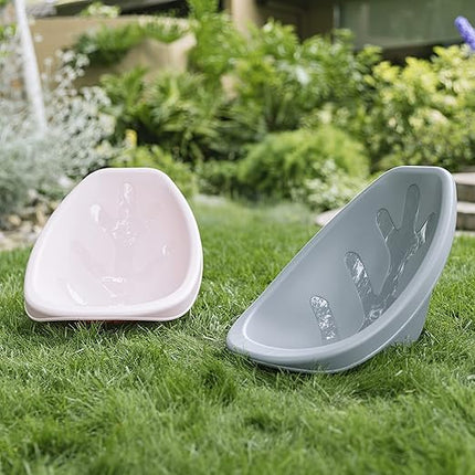 ECR4Kids Leaf Floor Seat, Rocker Chair, Pink/Grey, 6-Piece - LeafyLoom