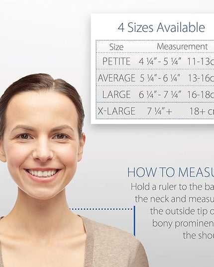 Cervical Orthopedic Foam Sleeping Pillow; For Neck, Shoulder, and Back Pain Relief; Helps Spinal Alignment; Back and Side Sleeping, Firm - Average - LeafyLoom