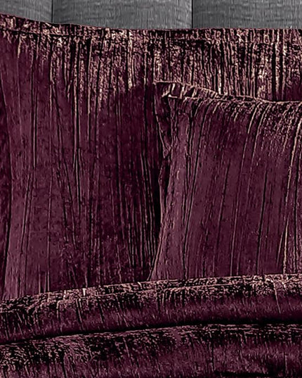 Riverbrook Home Turin Comforter Set, Queen, Plum, 7-Piece Set - LeafyLoom
