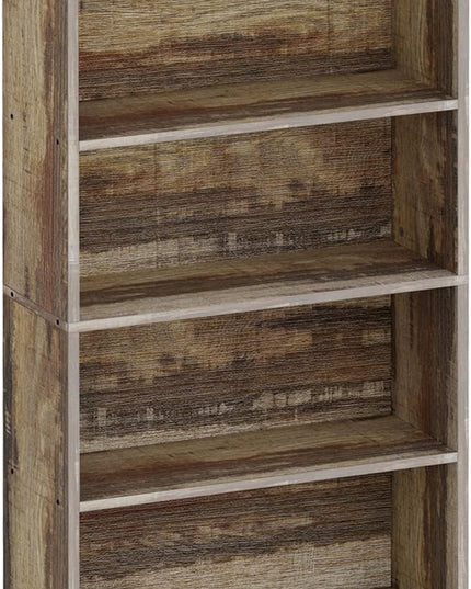 IRONCK Bookshelves and Bookcases Floor Standing 6 Tier Display Storage Shelves 70in Tall Bookcase Home Decor Furniture for Home Office, Living Room, Bed Room - LeafyLoom