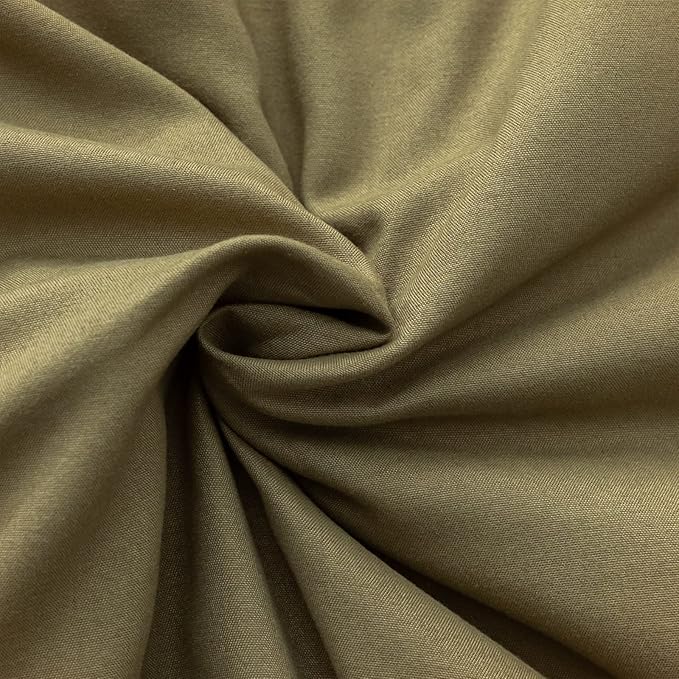 Olive Green Queen Comforter Set 3PCS Farmhouse Bed Comforter Set Queen Size Soft Lightweight Down Alternative Microfiber Comforter for All Season (1 Comforter, 2 Pillowcases) - LeafyLoom