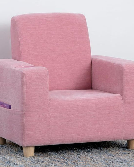 GAP GapKids Upholstered Chair, Blush - LeafyLoom