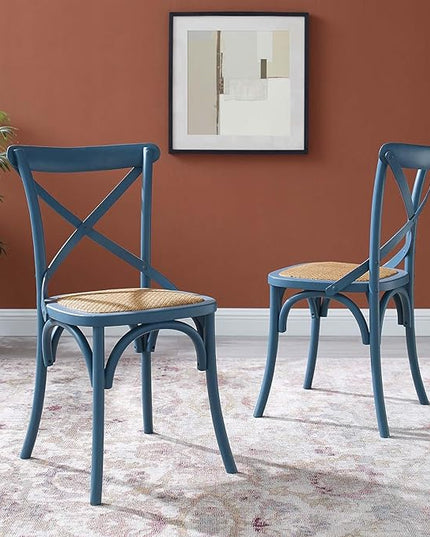 Modway Gear Side Set of 2, Two Dining Chairs, Harbor - LeafyLoom