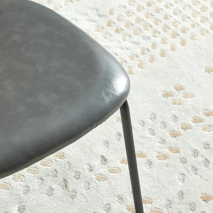 NicBex Haerin-SD-00365-LWJ Dining Chairs, 22.1"x17.7"x31.5", Light Gray - LeafyLoom