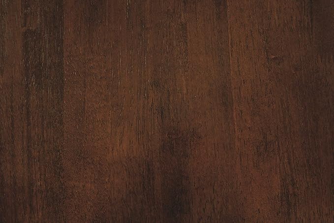 Signature Design by Ashley Owingsville Modern Farmhouse Dining Room Side Chair, Set of 2, Black and Brown - LeafyLoom