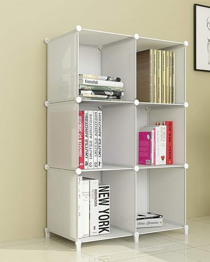 Bathroom Organizer Cube Storage Organizer Closet Storage Cube Shelf Storage Bookcase Bookshelf - LeafyLoom