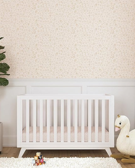 DaVinci Otto 3-in-1 Convertible Crib in White, Greenguard Gold Certified - LeafyLoom