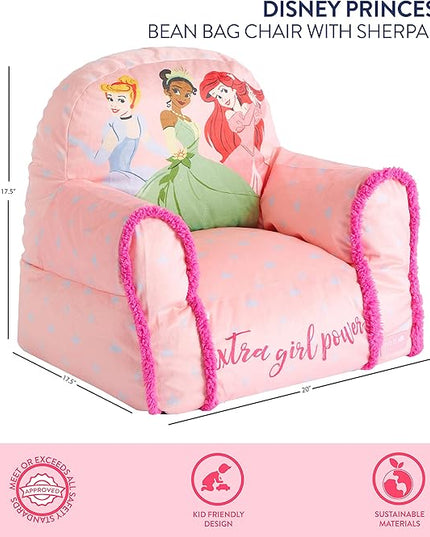 Idea Nuova Princess Bean Bag Sofa Chair, Large - LeafyLoom
