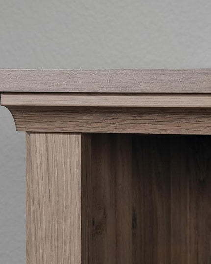 Sauder Miscellaneous Storage 3-Shelf Bookcase/ Book shelf, Salt Oak finish - LeafyLoom