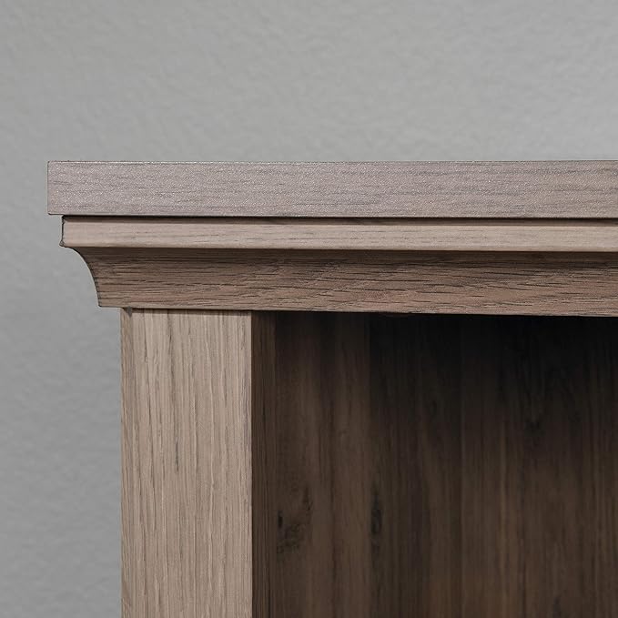 Sauder Miscellaneous Storage 3-Shelf Bookcase/ Book shelf, Salt Oak finish - LeafyLoom