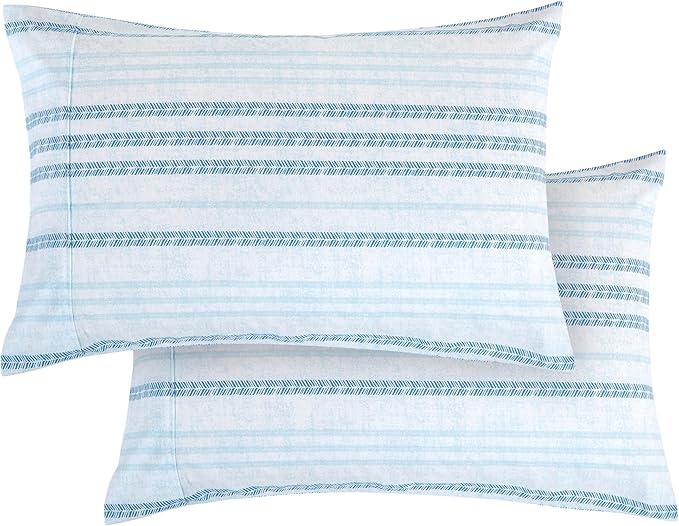 Elegant Comfort Softest and Coziest 6-Piece Sheet Set - 1500 Premium Hotel Quality Microfiber - Deep Pocket, Wrinkle Resistant 6-Piece Floral Bed Sheet Set, King, Traci Aqua - LeafyLoom
