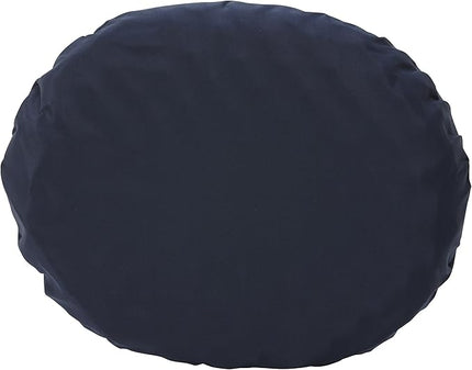 DMI Convoluted Foam Ring Donut Seat Cushion Pillow for Back Pain, Hemorrhoids and After Childbirth, 18 inch, Navy - LeafyLoom