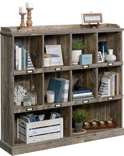Sauder Granite Trace Bookcase/ Book Shelf, Rustic Cedar finish - LeafyLoom