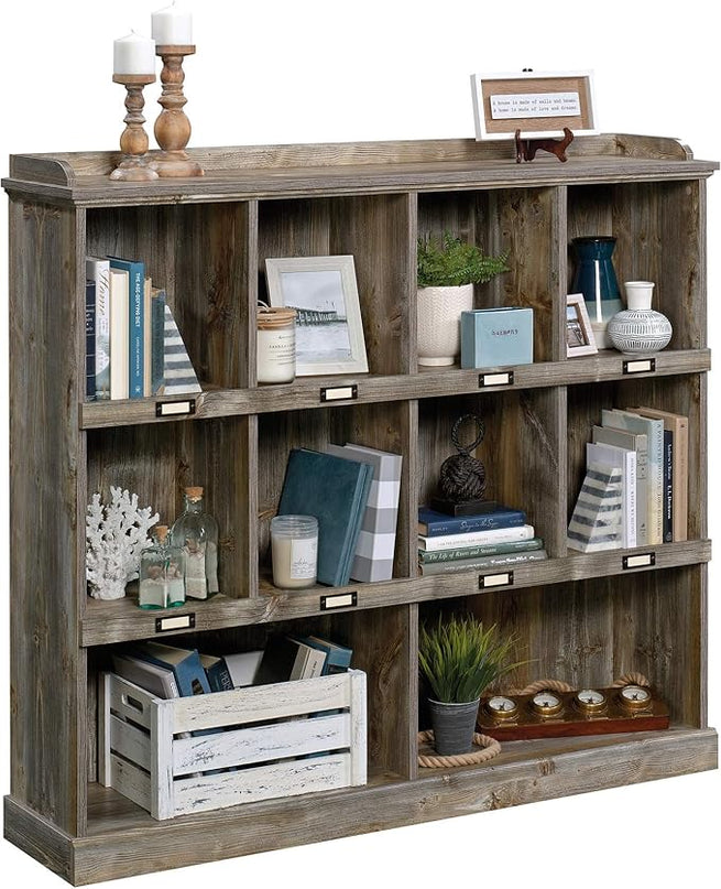 Sauder Granite Trace Bookcase/ Book Shelf, Rustic Cedar finish - LeafyLoom